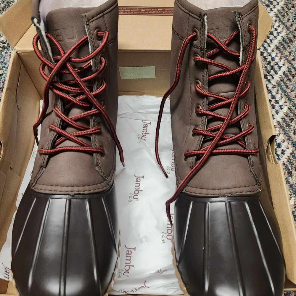 JBU by Jamba Men's Brown and Burgundy Boots